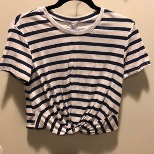 Splendid twist front t-shirt NWT